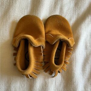 Little Love Bug suede Moccasins - size 6